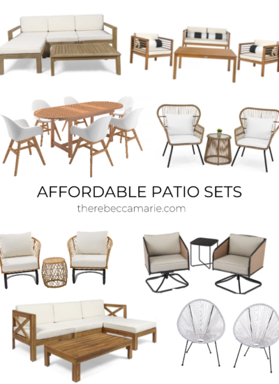 Affordable Patio Sets