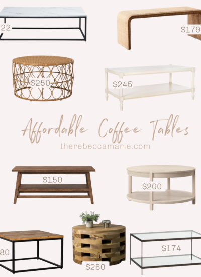 Affordable Coffee Tables