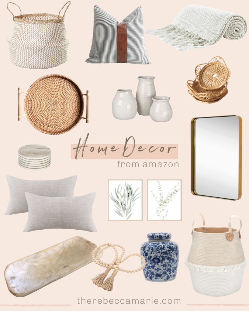 Neutral Home Decor from Amazon | REBECCA MARIE